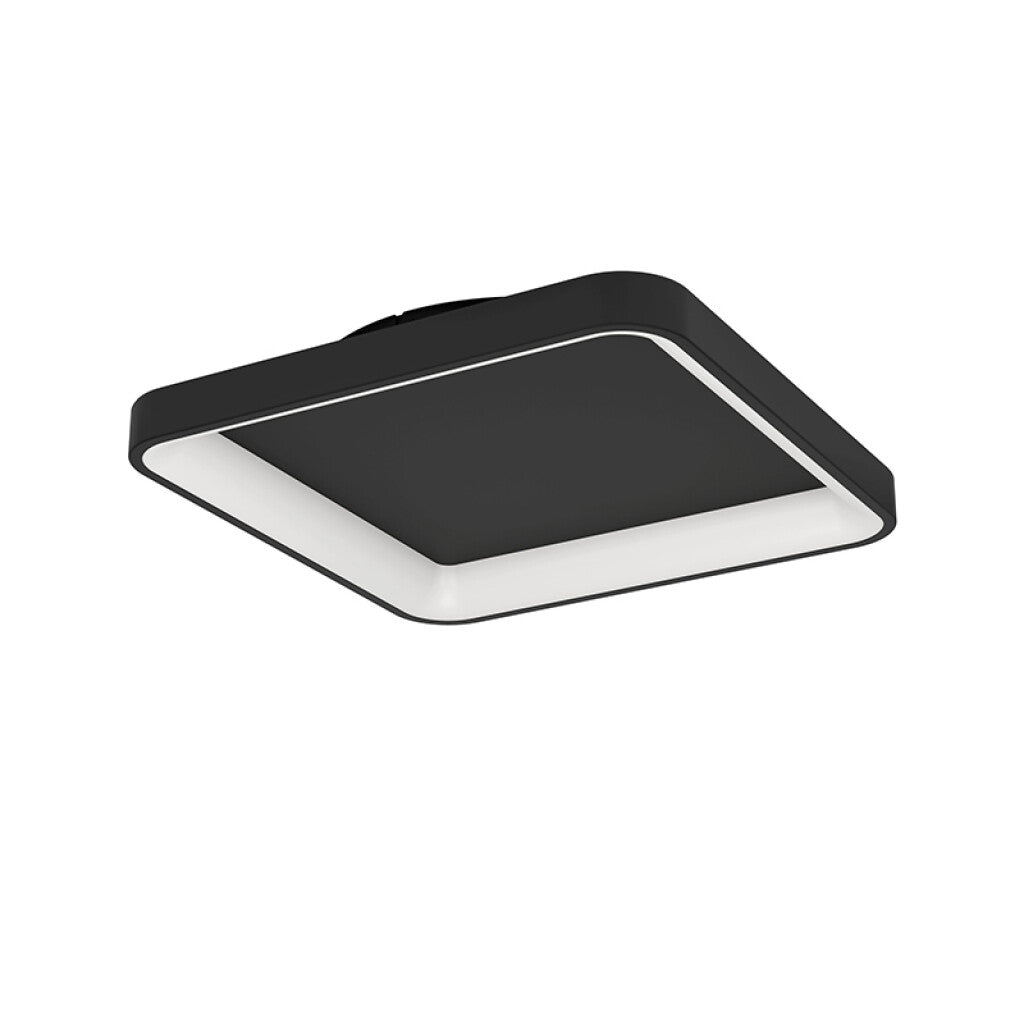 Plafón negro LED 12W blanco dinámico LORETELLO - EG1228