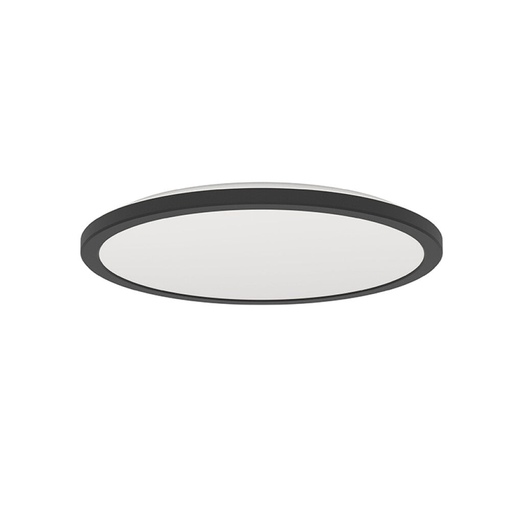 Plafón negro LED red. 18,5W blanco dinámico Ø389mm - EG3615