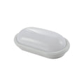Plafón ovalado LED blanco 20W Ø222mm luz fría - IX9244Y