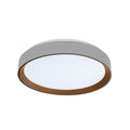Plafón redondo metalico blanco 24W 3 tonos - BM3000