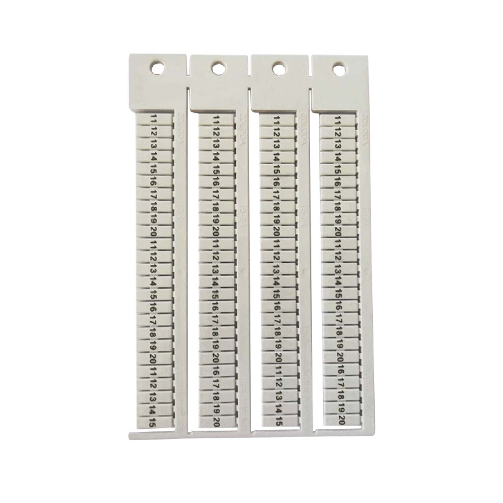 Plancha números 26-50 p/bornes CW-5 - ZO4802