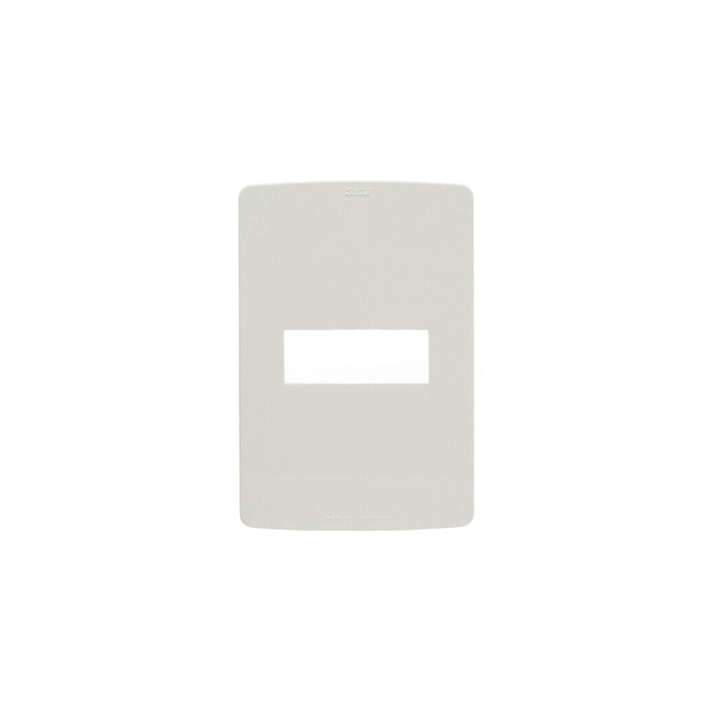 Plaqueta 1 módulo s/bastidor bianco reale Silight - SK3151