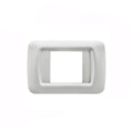 Plaqueta 2 módulos s/bastidor, blanco - GC2502