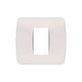 Plaqueta 2X2" p/1 módulo blanco - Loft - C57002