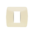 Plaqueta 2X2" p/1 módulo marfil - Loft - C57008