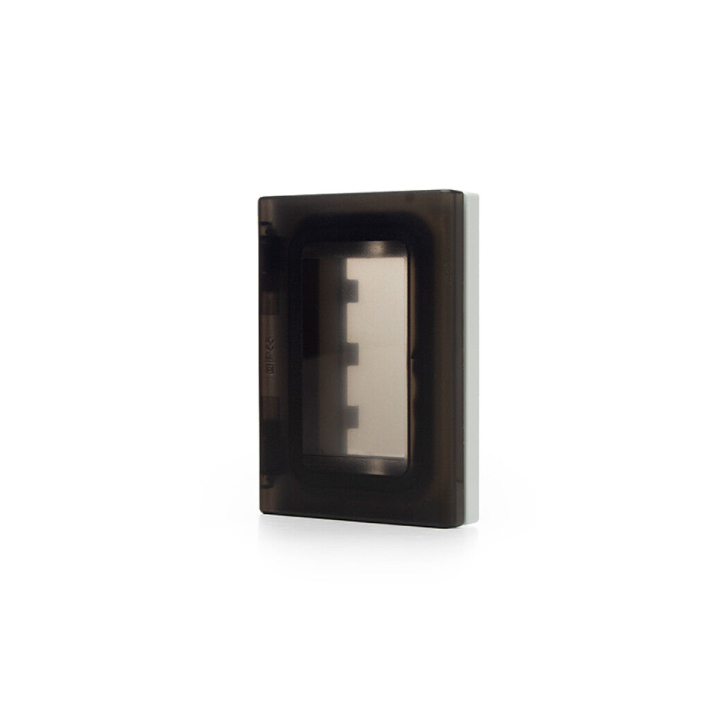 Plaqueta 3 módulos con tapa estanca fume IP55 Sica - SK3075