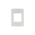 Plaqueta 3 módulos s/bastidor bianco reale Silight - SK3153