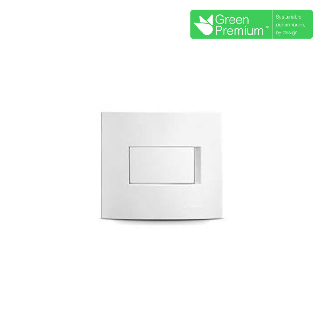 Plaqueta mignon 1 mód. blanco s/bastidor en blist. - RO2648