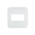 Plaqueta p/1 módulo, blanco - Mini Reggio - M46902