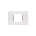 Plaqueta p/1 módulo doble blanco - Loft - C56947