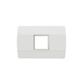 Plaqueta p/1 módulo doble - Visione blanco - C53512