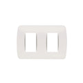 Plaqueta p/2 módulos blanco - Loft - C56934