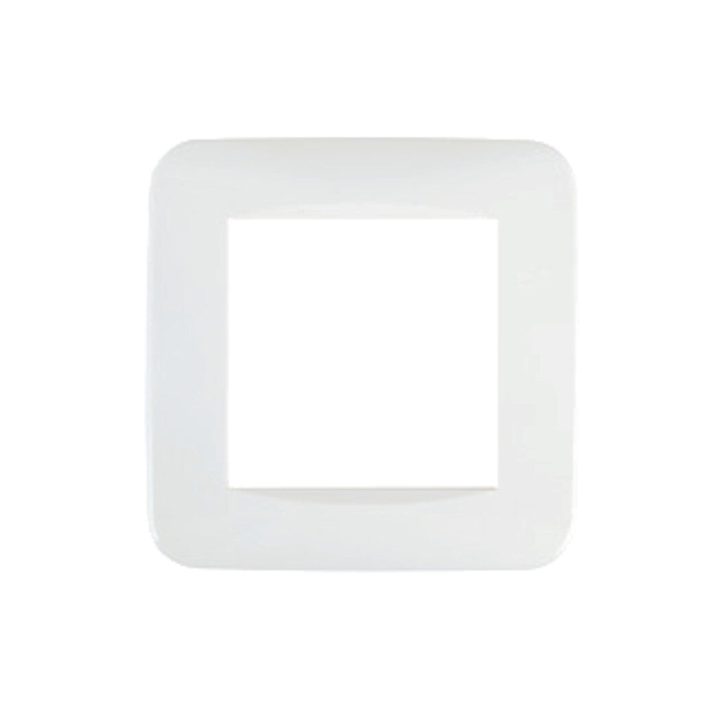 Plaqueta p/2 módulos, blanco - Mini Reggio - M46908