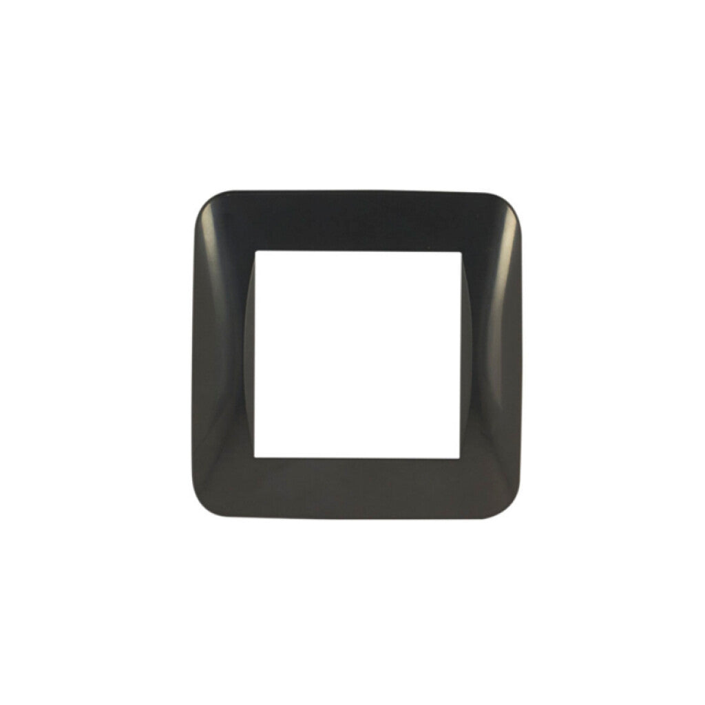 Plaqueta p/2 módulos, gris - Mini Reggio - M46912