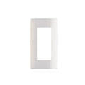 Plaqueta p/4 módulos - Presta blanco - C51524