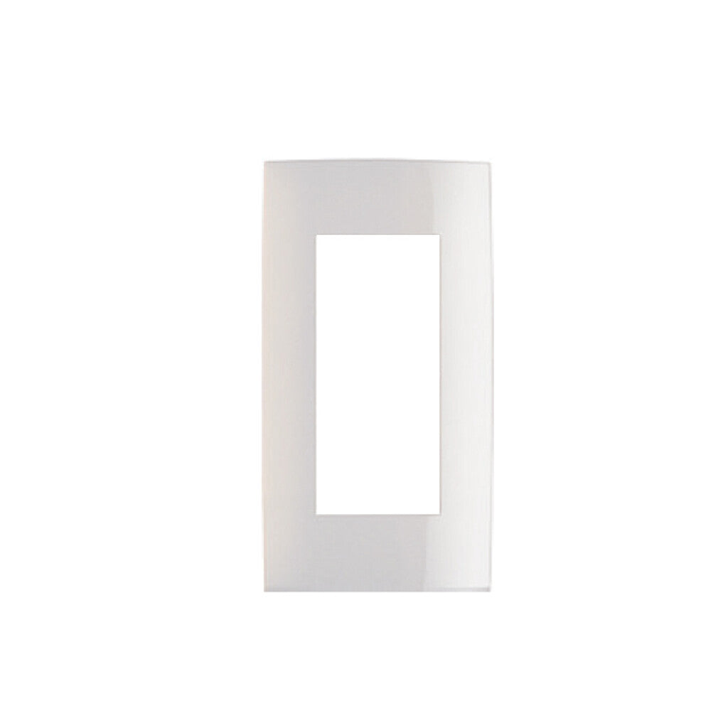 Plaqueta p/4 módulos - Presta blanco - C51524