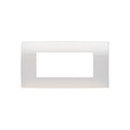 Plaqueta p/4 módulos - Presta Pro blanco - C51329