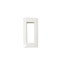 Plaqueta p/6 módulos - Presta blanco - C51526