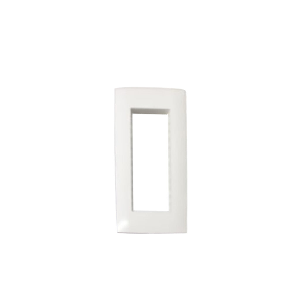 Plaqueta p/6 módulos - Presta blanco - C51526