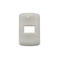 Plaqueta para 1 módulo blanco - Atenea Plus - M48606
