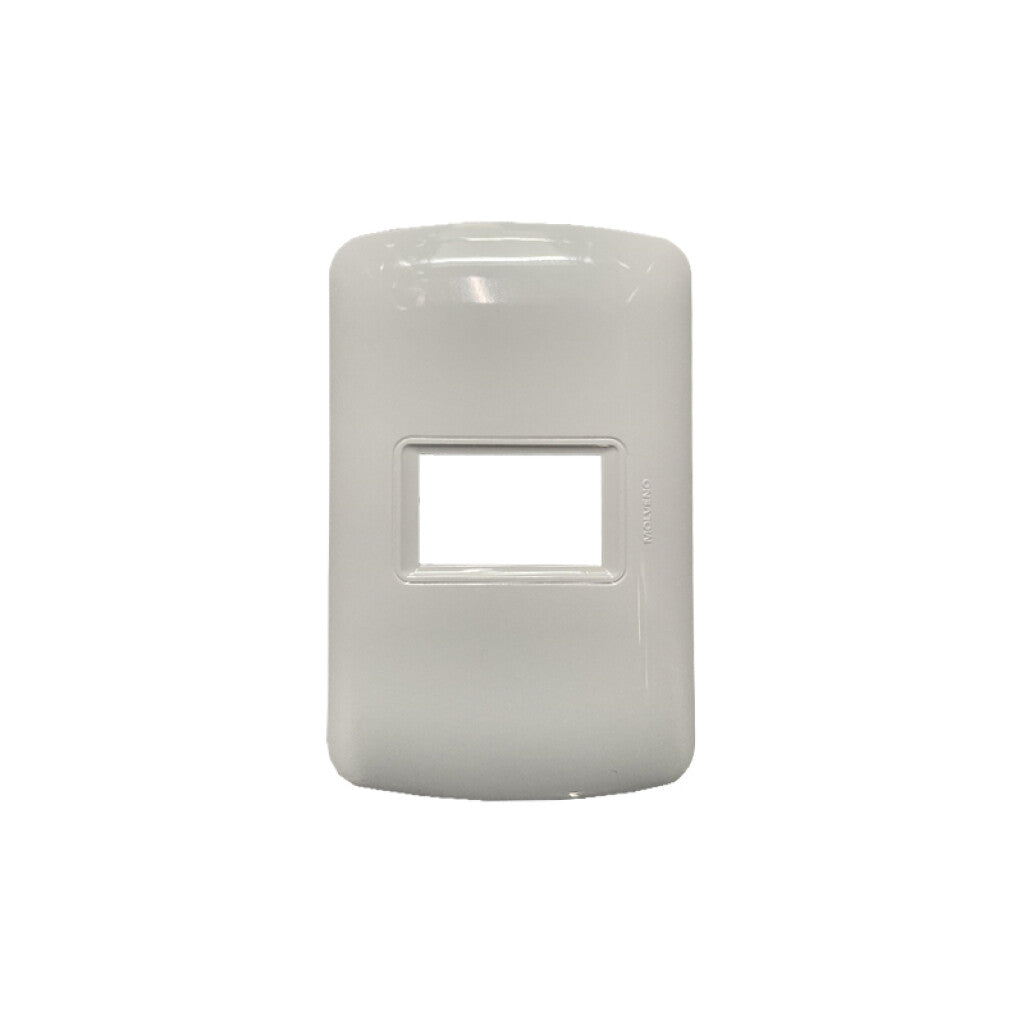 Plaqueta para 1 módulo blanco - Atenea Plus - M48606