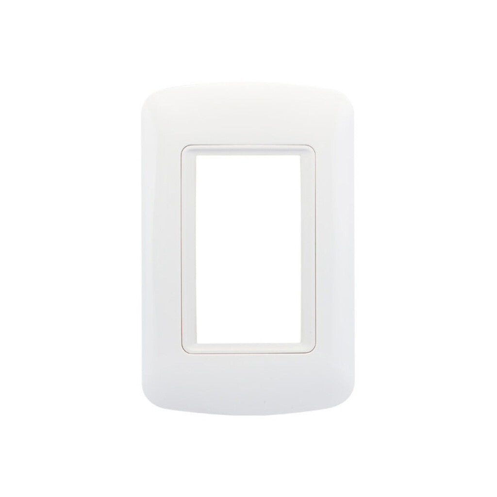 Plaqueta para 3 módulos blanco - Atenea Plus - M48604