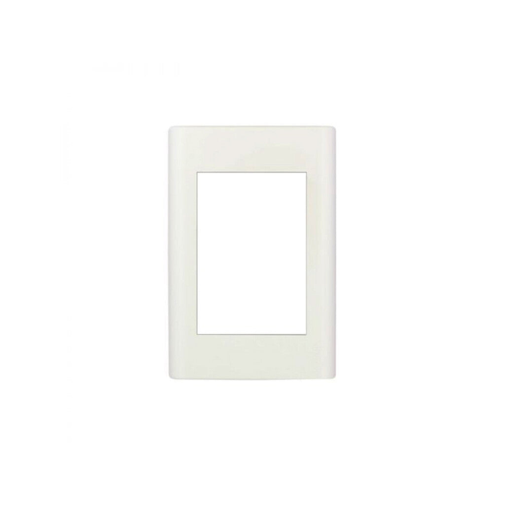 Plaqueta para 3 módulos blanco - Reggio Up - M46604UP3