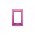 Plaqueta para 3 módulos fucsia mate - Reggio - M46531