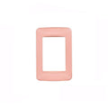 Plaqueta para 3 módulos oro rosa brillante Reggio - M46537