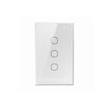 Plaqueta touch wifi "tx" 3 canales blanco matter - SO0076