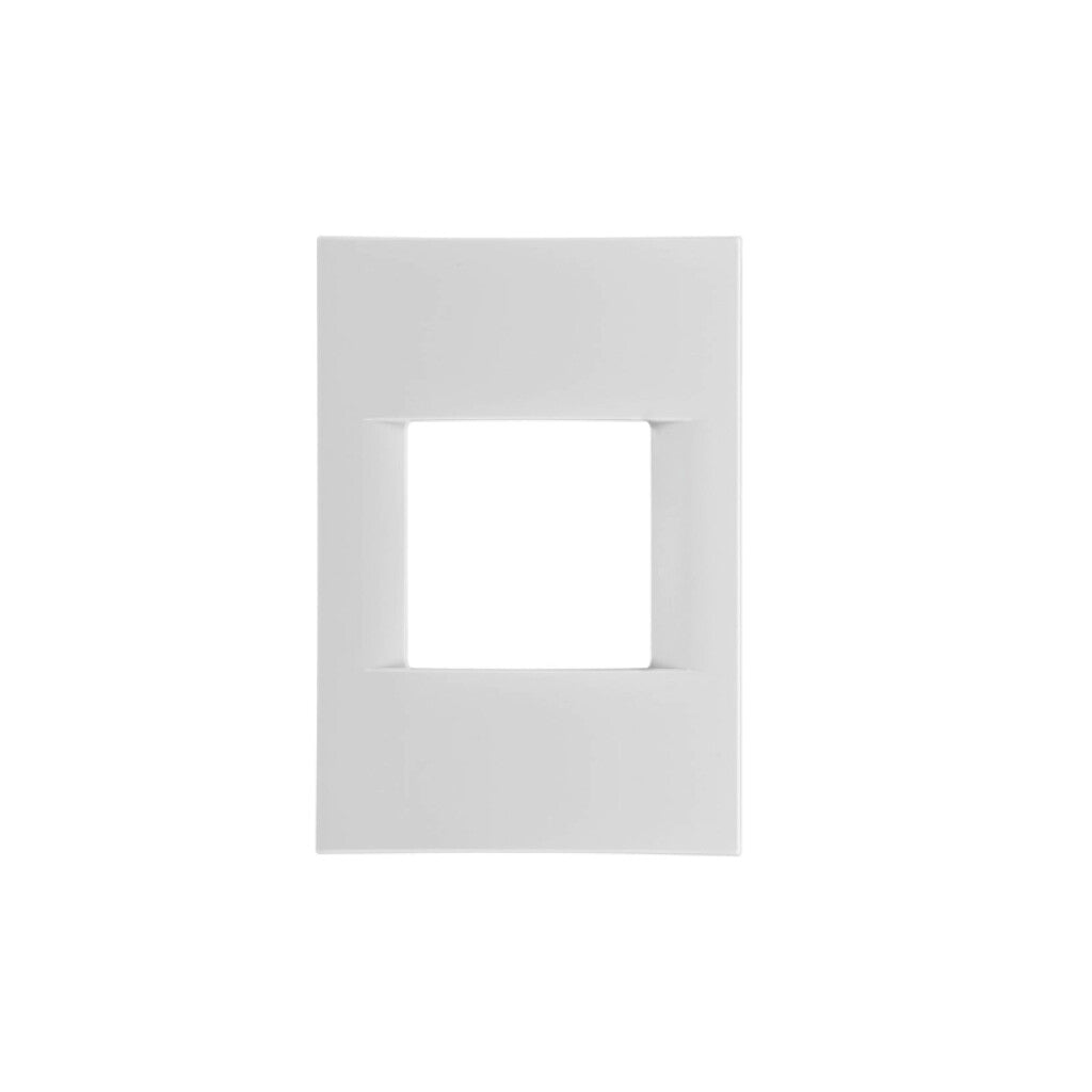 Plaqueta VIRNA para 2 módulos blanco GEWISS - GC2102
