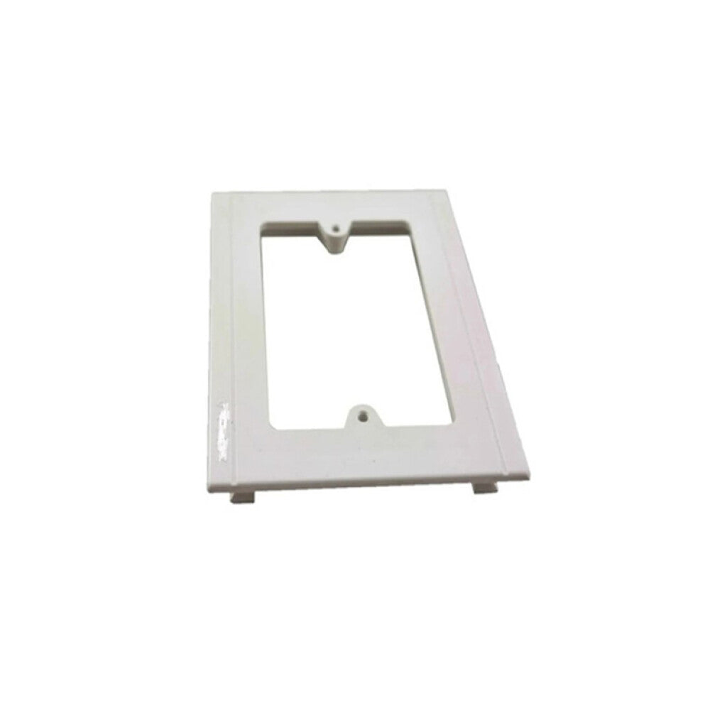 Porta plaqueta universal bajo para ducto 100x50mm - TA5087