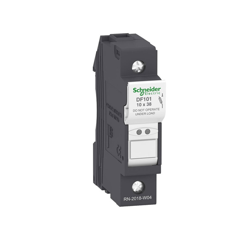 Portafusible riel DIN p/fusibles de 10x38mm 32A - FV2011