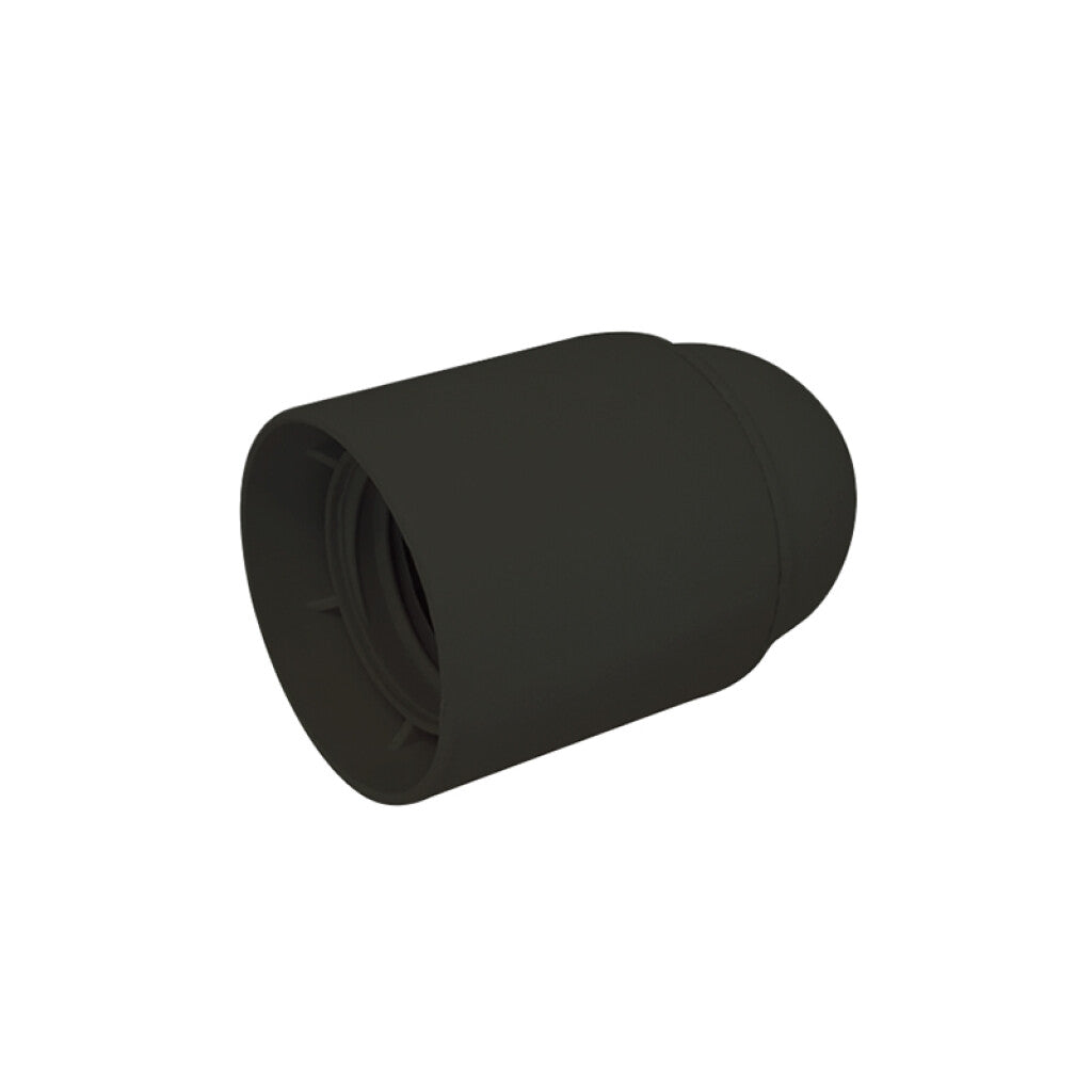 Portalámpara E27 colgante, negro, autorizado - M31320N