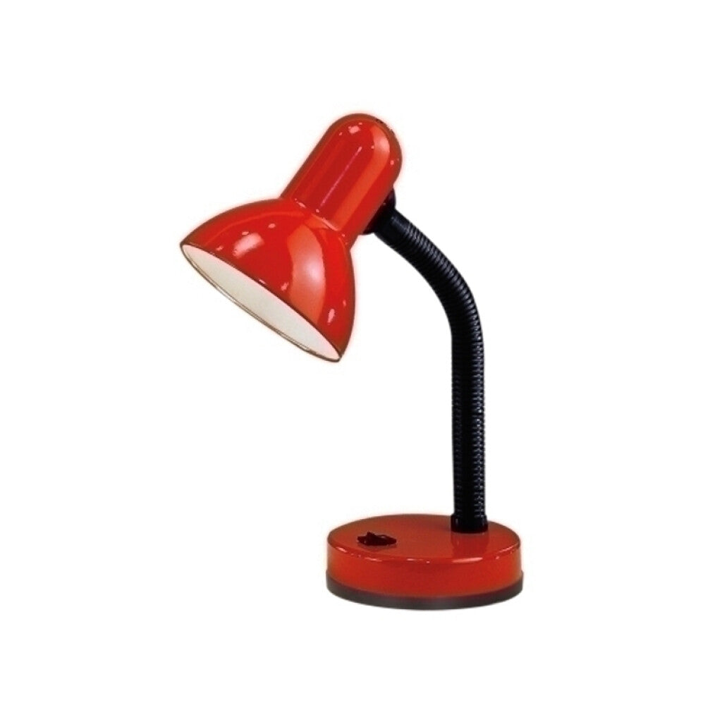 Portátil de escritorio acero rojo 1XE27 BASIC - EG0554