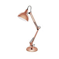 Portátil de mesa acero cobre 1XE27 71CM BORGILLIO - EG0566
