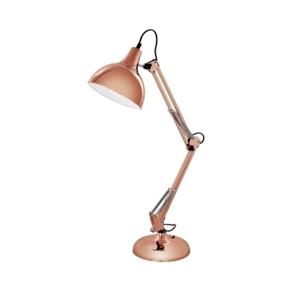 Portátil de mesa acero cobre 1XE27 71CM BORGILLIO - EG0566
