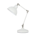 Portátil de mesa en metal blanco articulada - IX9422