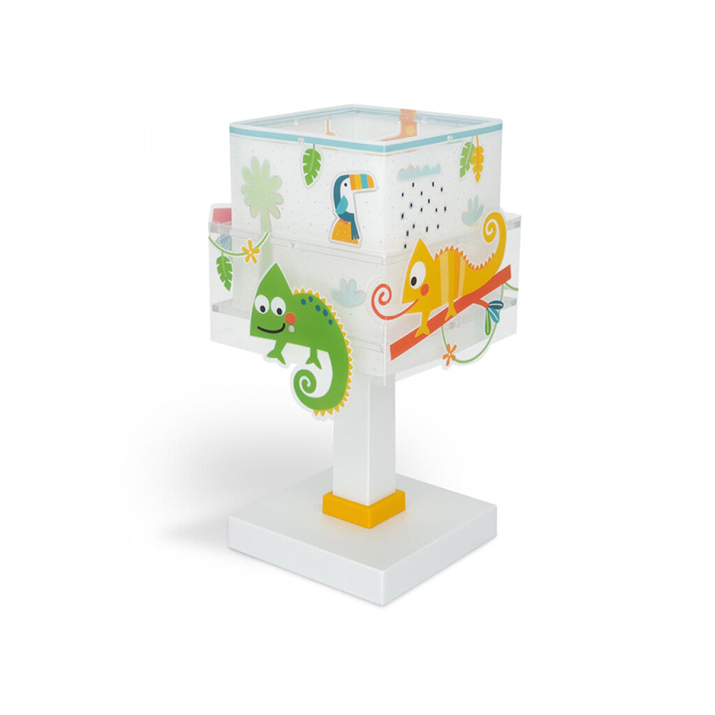 Portátil de mesa infantil E14 HAPPY JUNGLE naturaleza flúor - DA0226