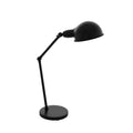 Portátil mesa articulada acero negro 1XE27 EXMOOR - EG2121