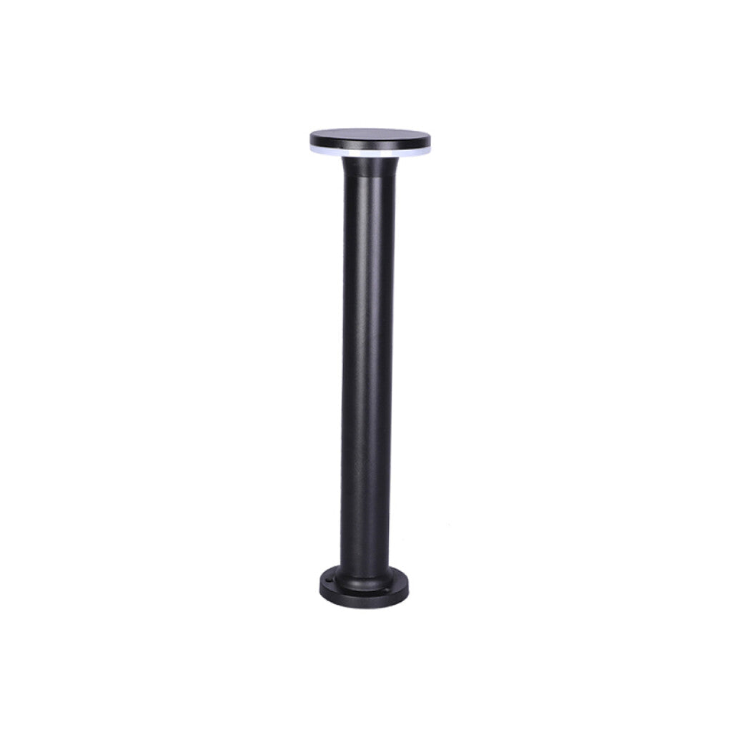 Poste caminero LED negro 12W SMD cálida Ø15X60cm - IX4475