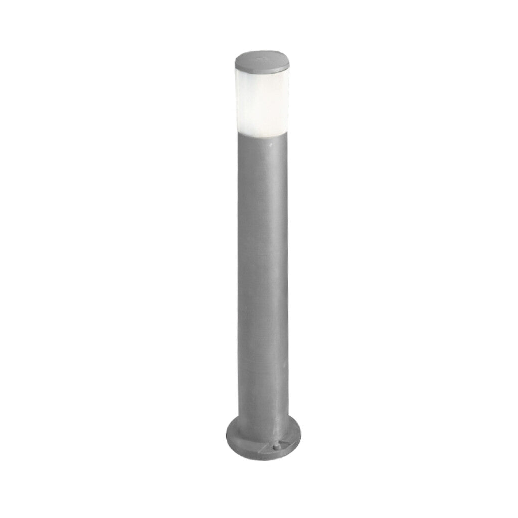 Poste LED gris IP55 E27 cálida inc. 800mm AMELIA - FL0632