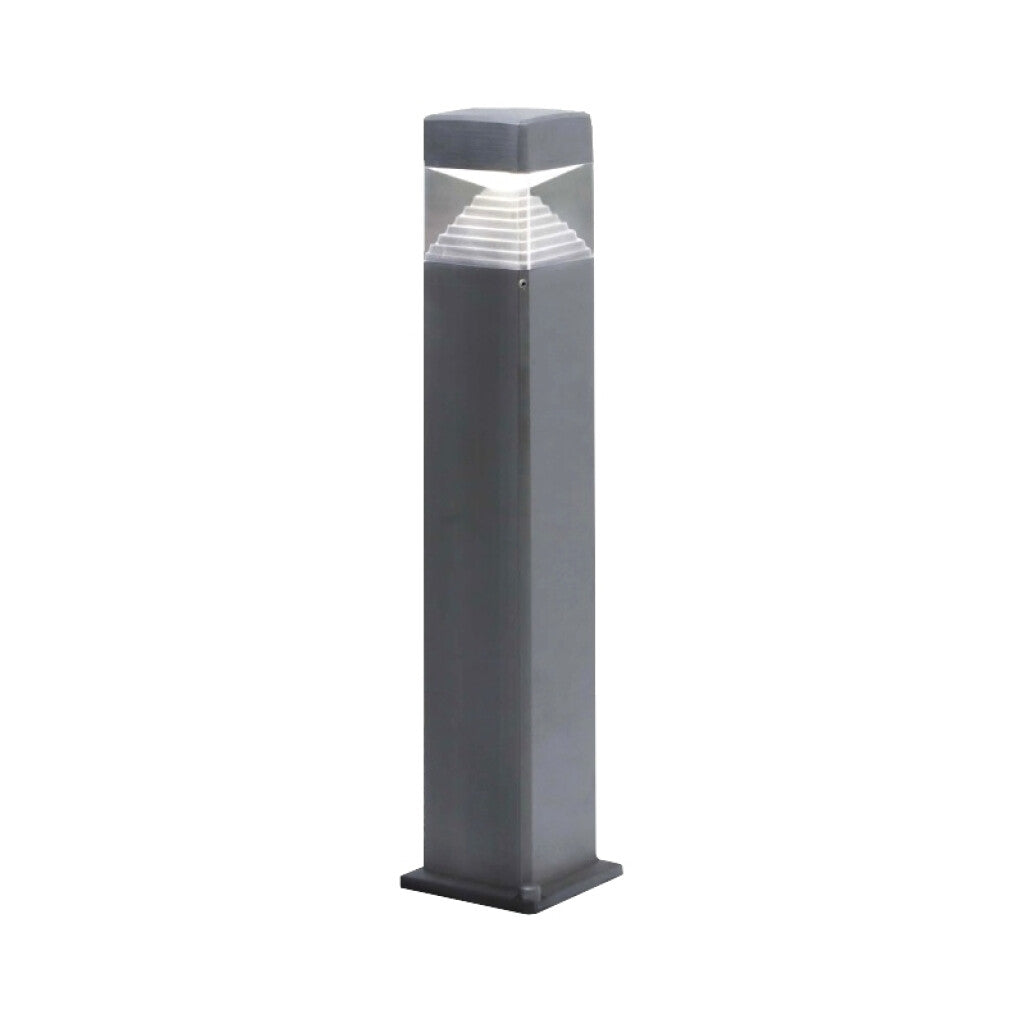 Poste LED gris IP55 GX53 incl. 800mm ESTER - FL0607