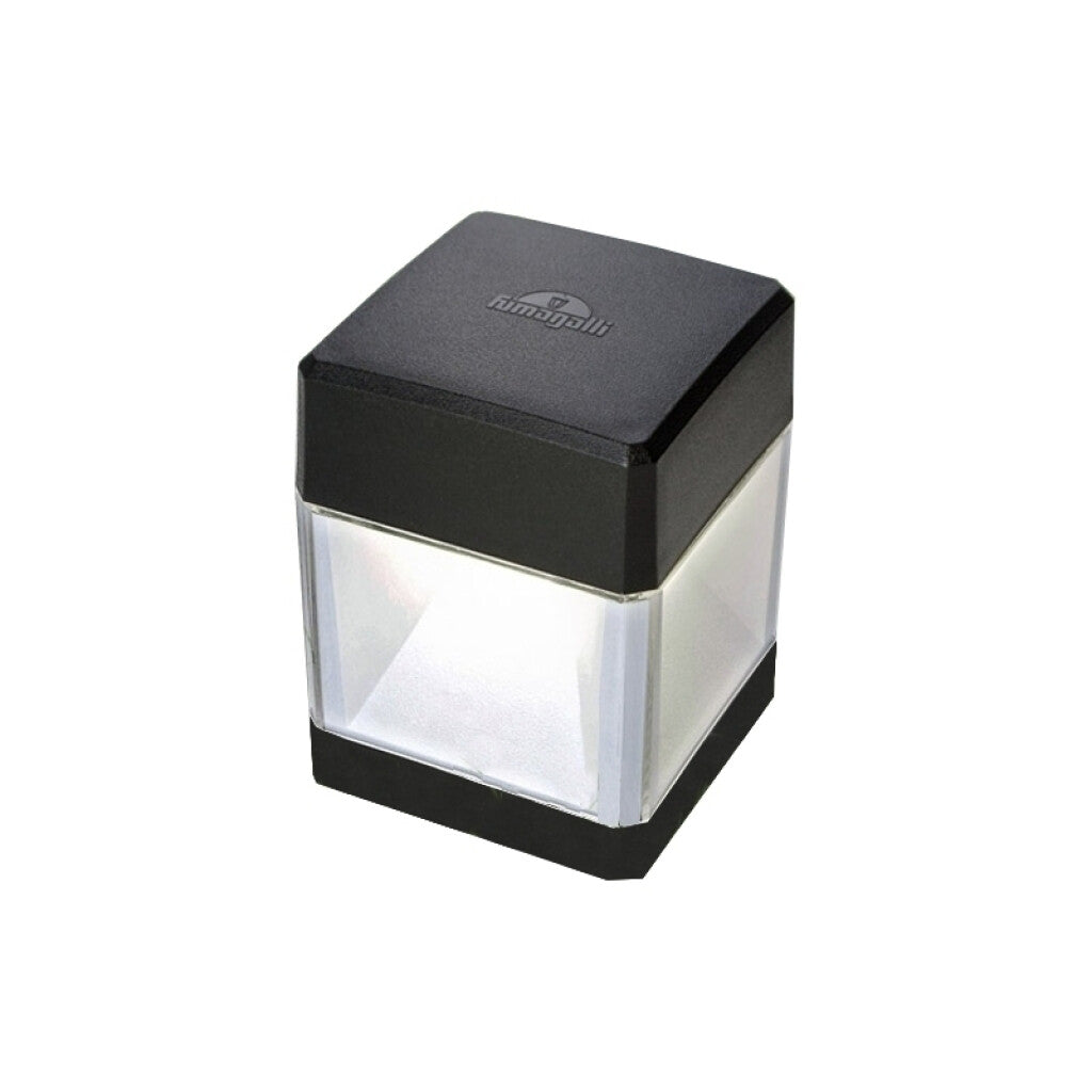 Poste LED negro c/pincho IP55 GX53 inc 165mm ELISA - FL0304