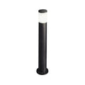 Poste LED negro IP55 E27 cálida inc. 800mm AMELIA - FL0630