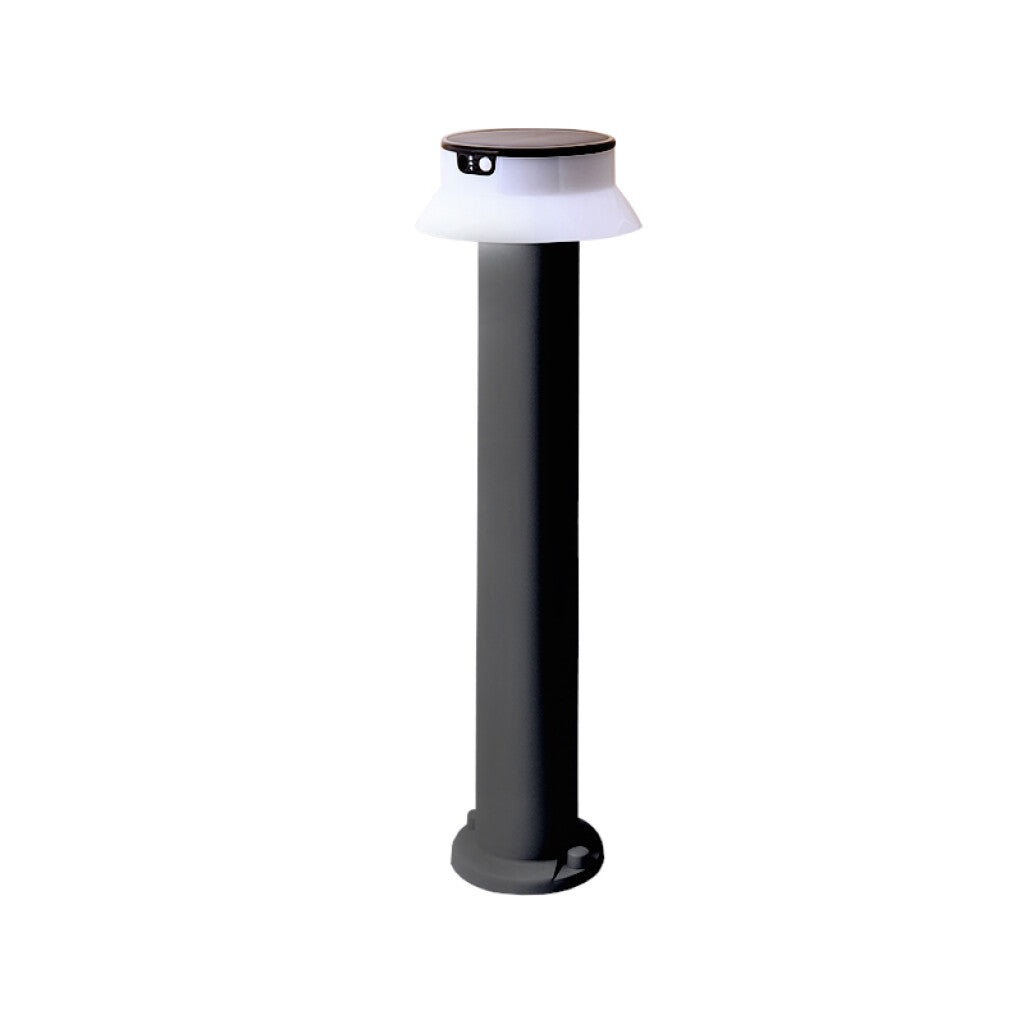 Poste LED solar negro IP55 CCT+sensor 730mm FELICE - FL2000
