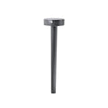 Poste LED solar negro pin. IP55 CCT+sensor FIORINA - FL2010