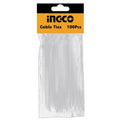 COLLARIN PRECINTO BLANCO 20 CM X 3.6 INGCO HCT2001 100 UNINADES X PACK