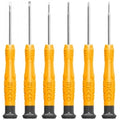 JUEGO DESTORNILLADORES PRECISION INGCO AMARILLOS HKSD0618