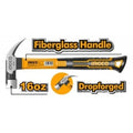 MARTILLO DE UÑA 450GR INGCO HCHD0166